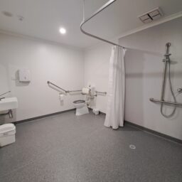 Room 16 has a private ensuite accessible bathroom