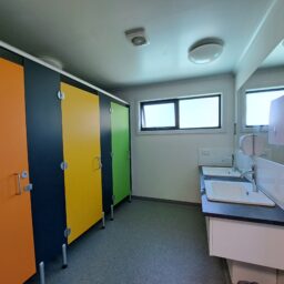 Shared bathrooms 8, 9 and 10